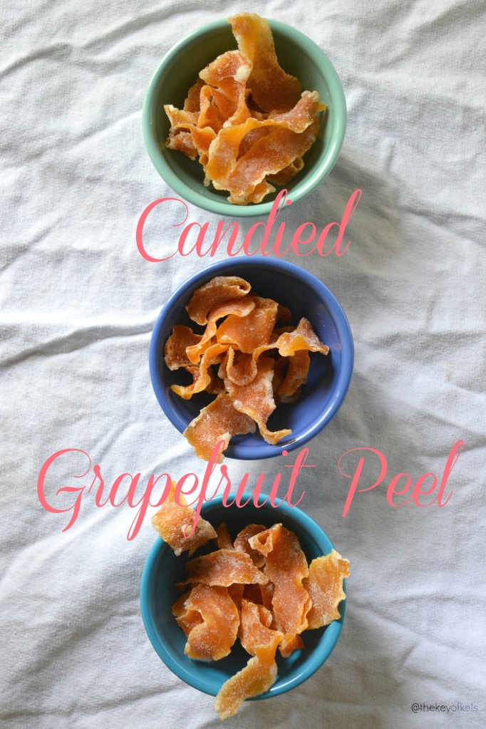 Candied Grapefruit Peel
